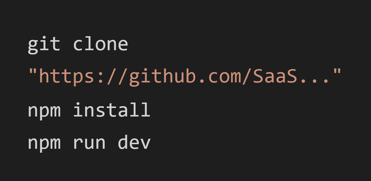 Clone the Git repository